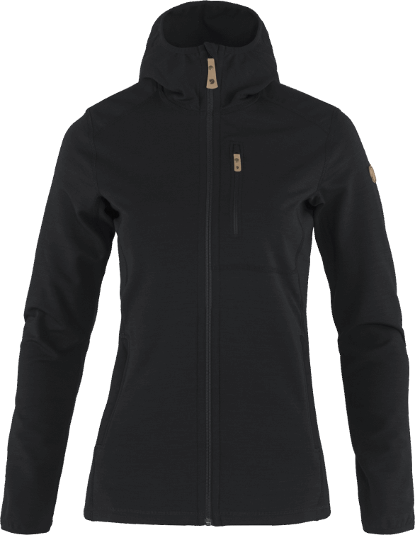 Keb Polar Sudadera Con Capucha W Negro Fjällräven Moda