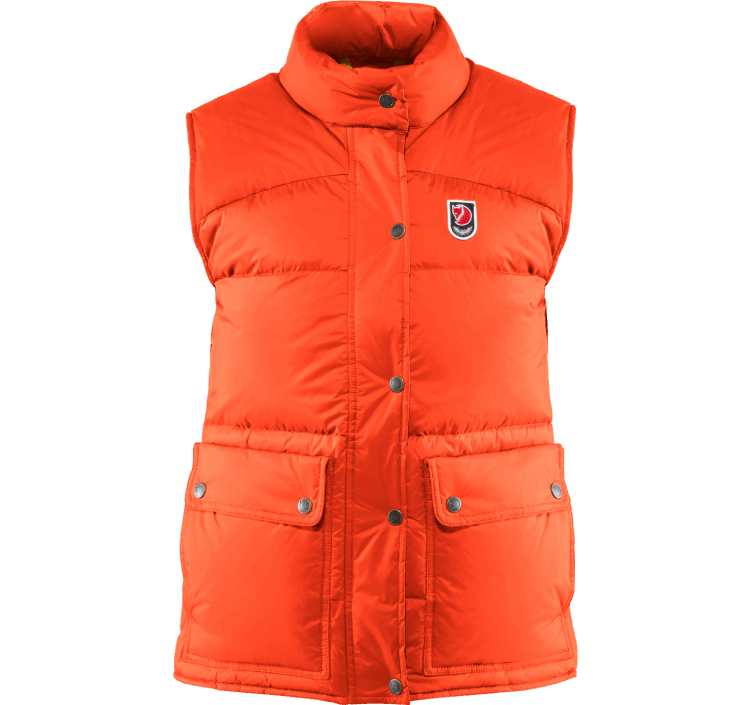 Fjällräven Fashion Flame Orange Expedición Down Lite Vest W