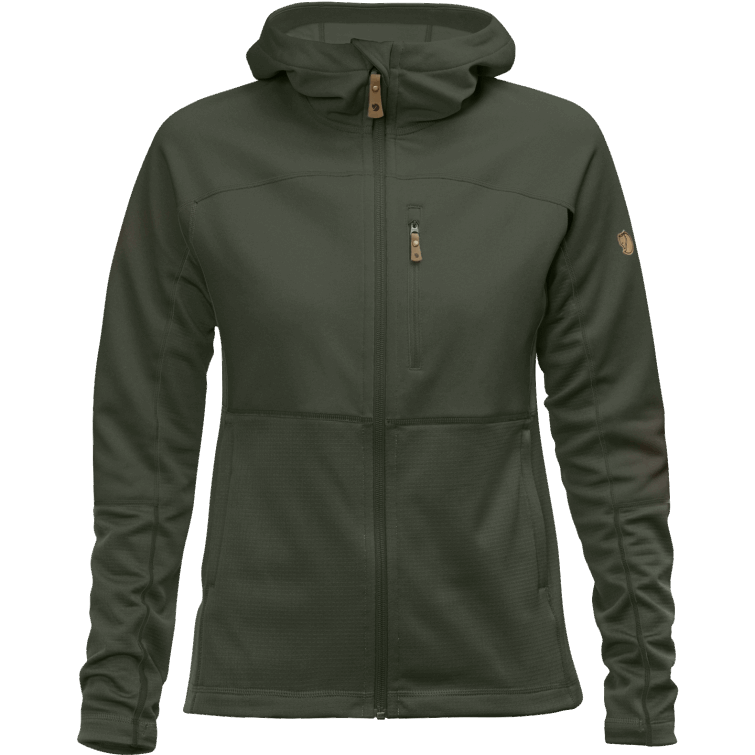 Abisko Trail Fleece W - Deep Forest Fjällräven Fashion Deep Forest