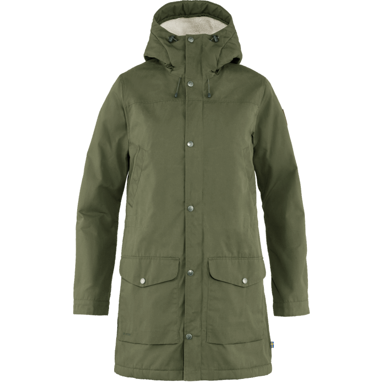 Laurel Green Fjällräven Moda Groenlandia Invierno Parka W - Laurel Green