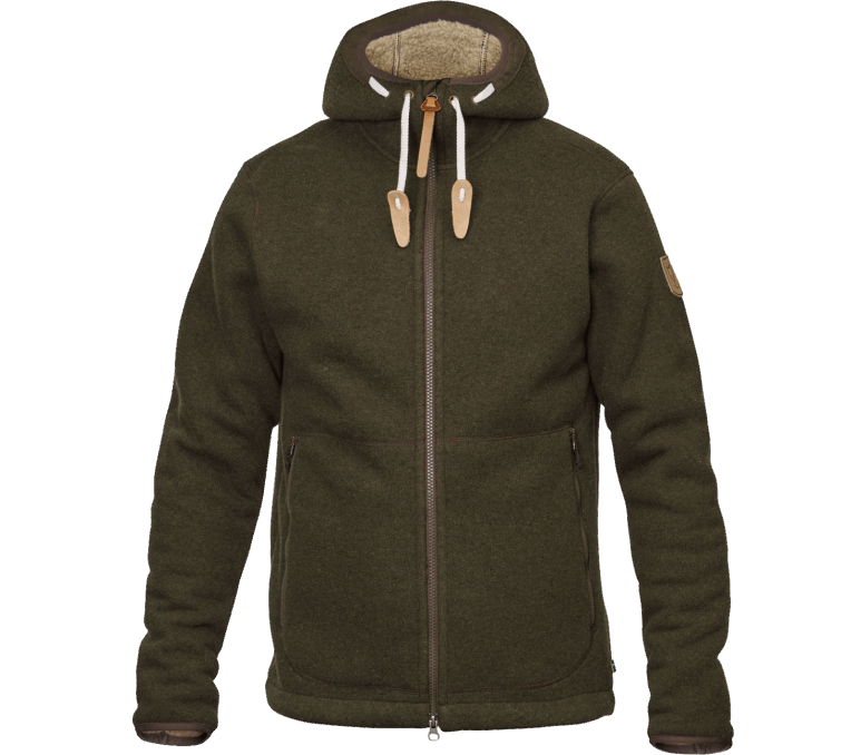 Chaqueta De Forro Polar Verde Oliva Oscuro M Fjällräven Moda