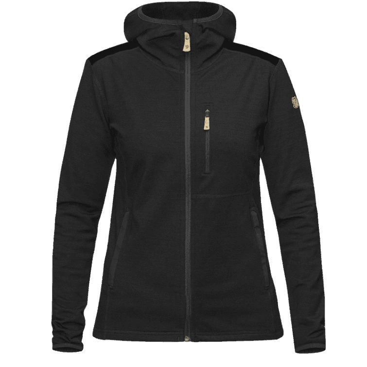 Fjällräven Fashion Keb Fleece Hoodie W - 3 Colores Gris Oscuro