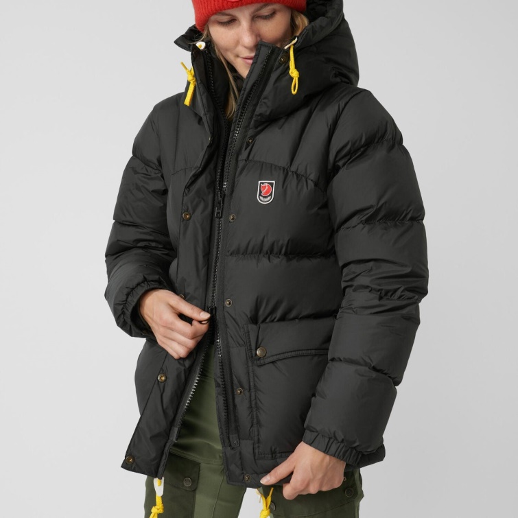Fjällräven Fashion Black Expedición Down Lite Jacket W - Negro