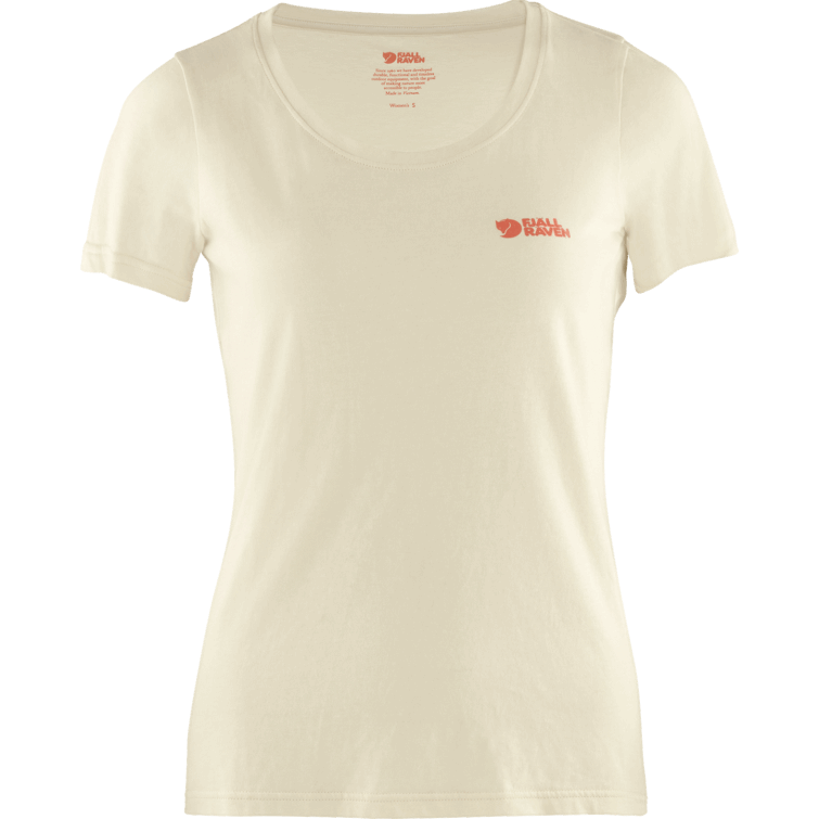 Fjällräven Fashion Logo T-shirt W - 2 Colores Blanco Tiza
