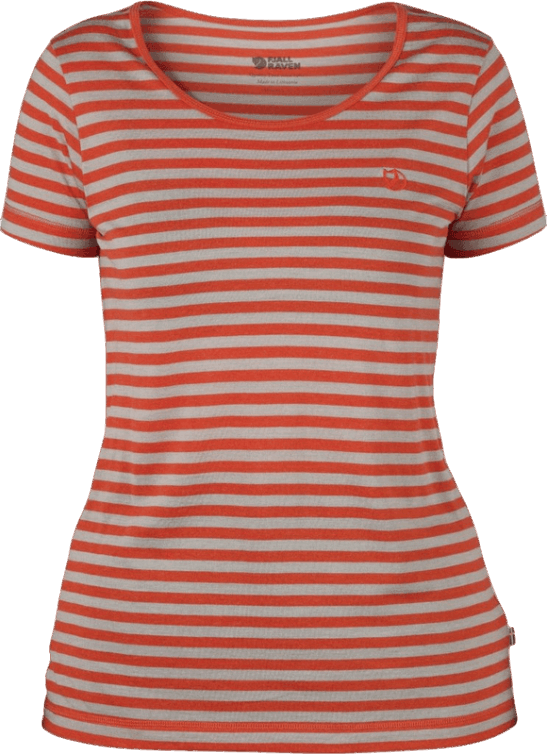 Fjällräven Moda Llama Naranja Alta Costa Raya Camiseta W