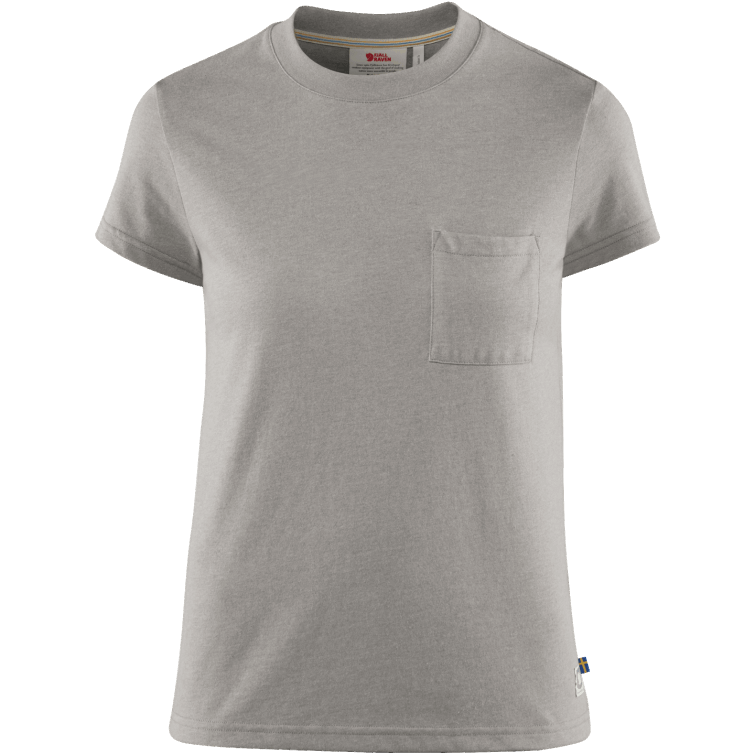 Greenland Re-cotton Camiseta Ss W Fjällräven Moda Gris