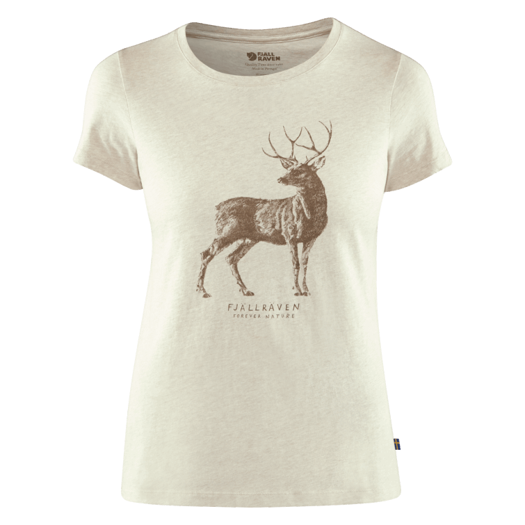 Camiseta Con Estampado De Ciervos De Moda De Zorro ártico De Piedra Caliza W