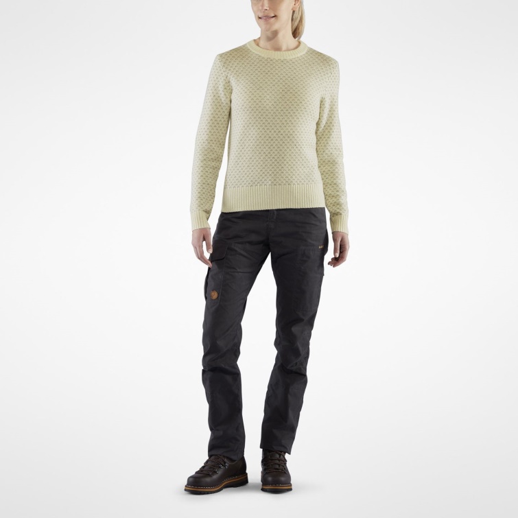 Fjällräven Moda Tiza Blanco Övik Suéter Nórdico W