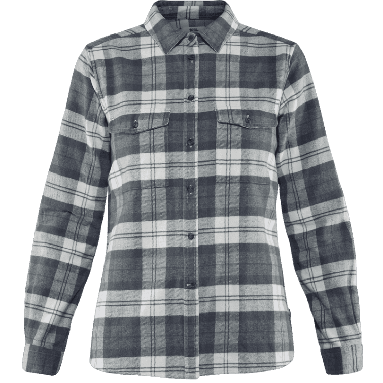 Camisa De Franela Pesada Övik Con Borlas Y Moda Fjällräven