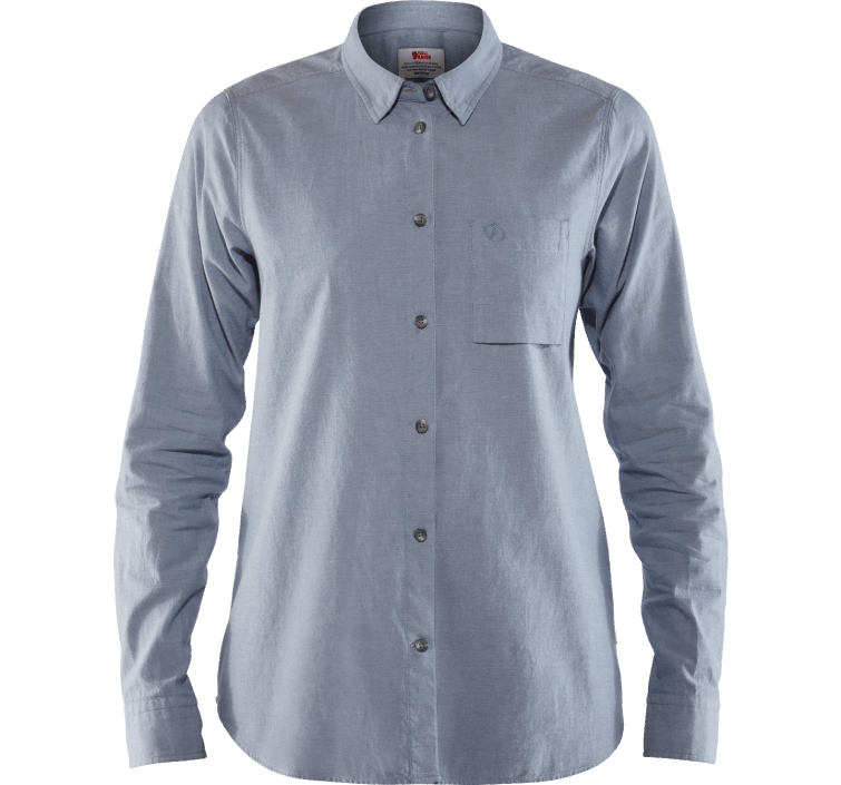 Fjällräven Moda Niebla Övik Chambray Camisa Ls W