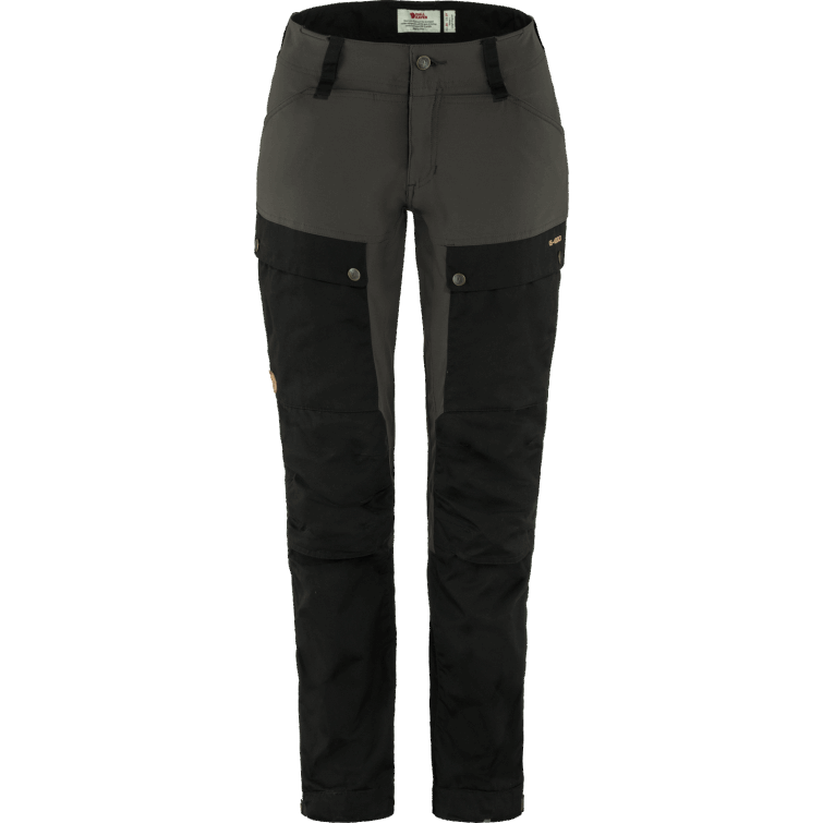 Fjällräven Fashion Black-stone Grey Keb Pantalones Curvos W Regular - Black Stone Grey