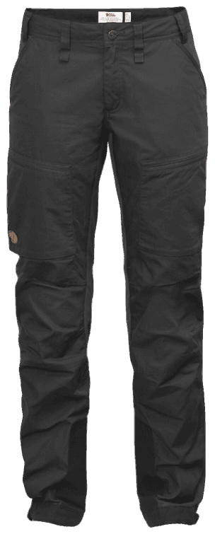 Pantalón Gris Oscuro Abisko Lite Trekking W Short Fjällräven Marca De Moda