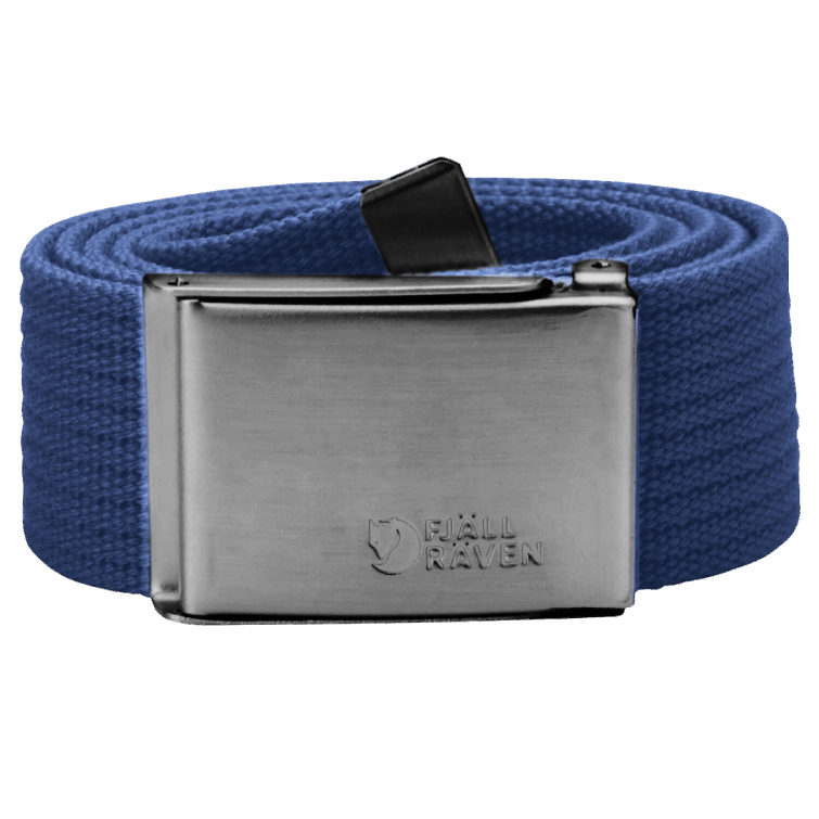 Fjällräven Cinturón De Lona De Moda Azul Profundo