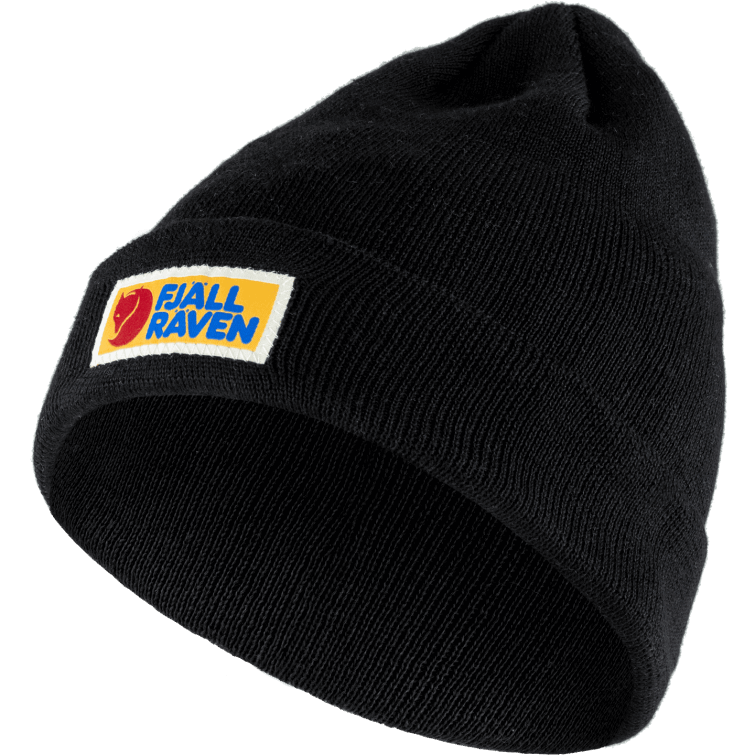 Negro Todos Los Días Clásico Gorro Fjällräven Moda