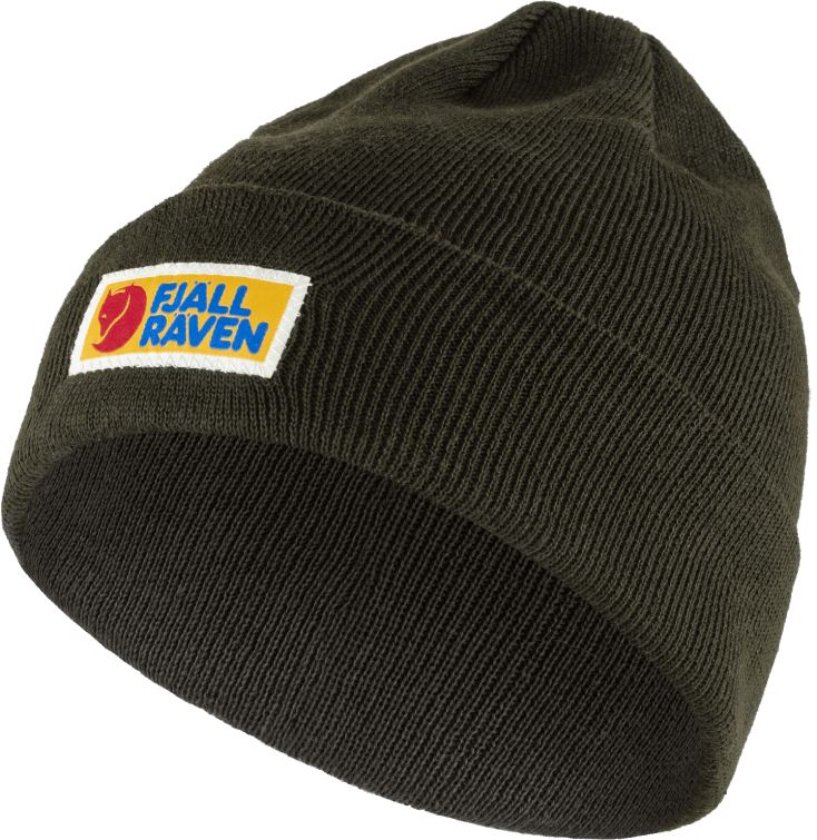 Moda Fjällräven Moda Todos Los Días Clásico Gorro Bosque Profundo