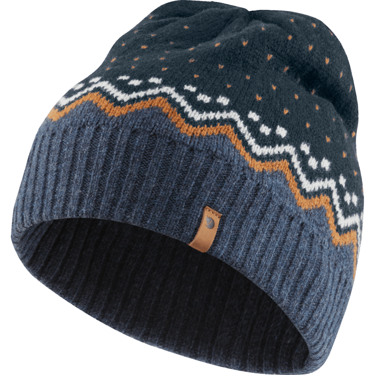 Gorro De Punto Fjällräven Fashion Övik Azul Marino Oscuro - 3 Colores