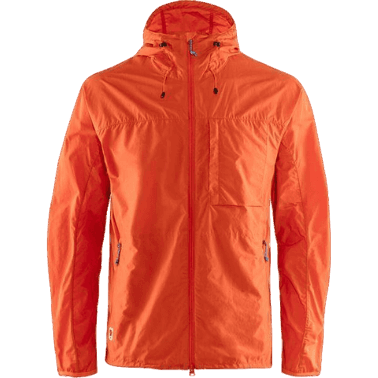 Chaqueta Cortavientos High Coast M Flame Orange Fjällräven Moda