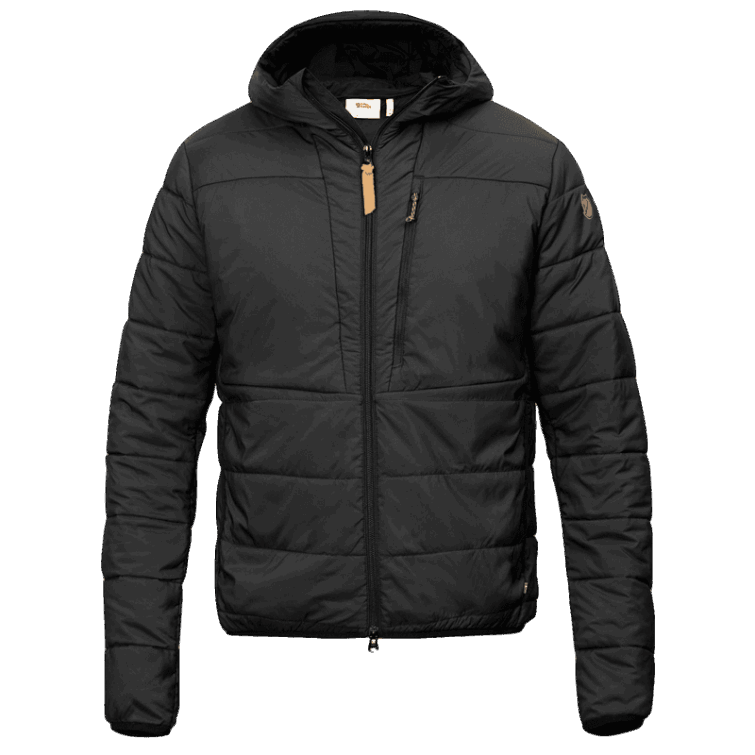 Keb Sudadera Con Capucha Acolchada M Negro Fjällräven Moda