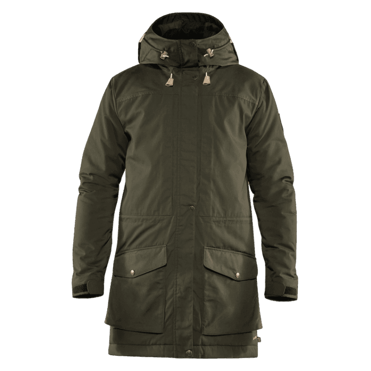 Fjällräven Fashion Singi Parka Acolchada De Lana M Deep Forest
