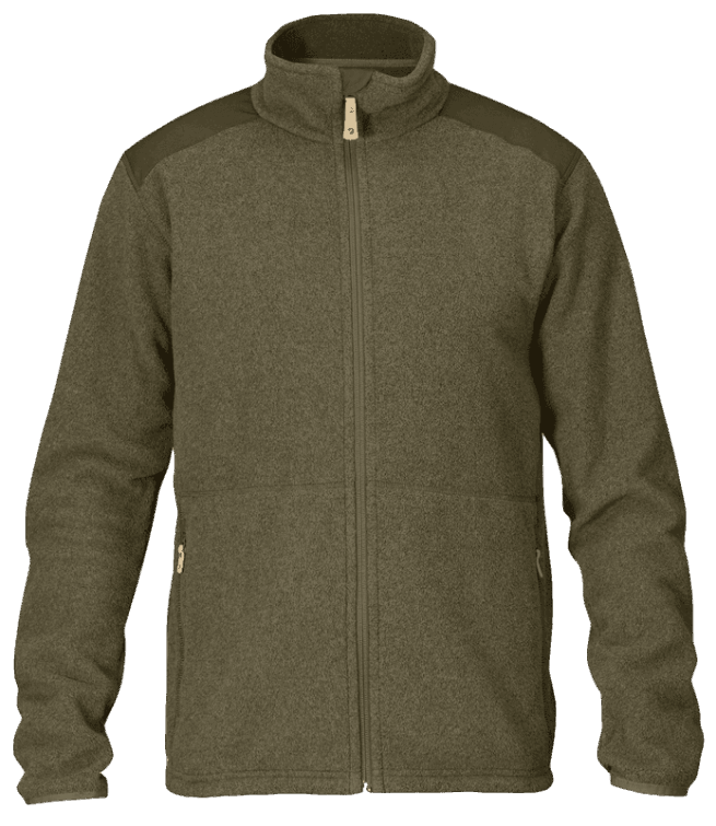 Fjällräven Forro Polar De Piedra Verde Oliva Oscuro De Moda M