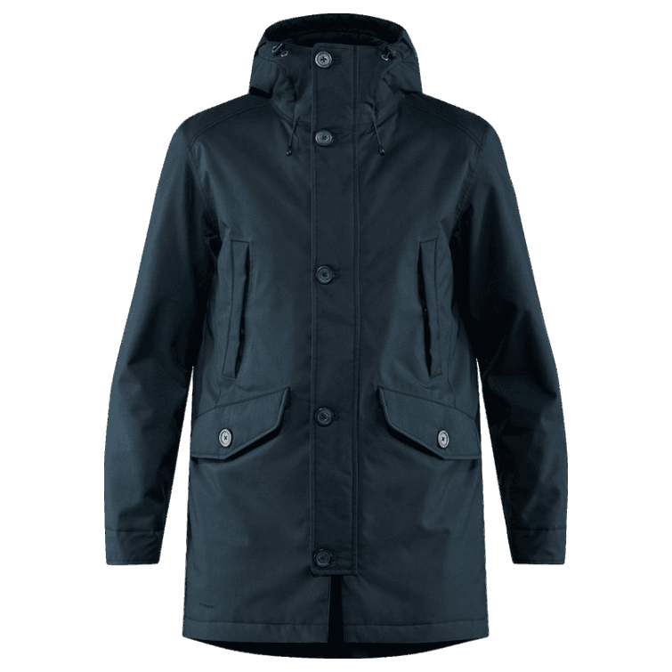 Azul Marino Oscuro Fjällräven Fashion Kiruna Lite Parka M