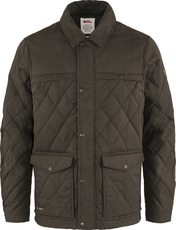 Fjällräven Chaqueta Acolchada De Lana Övik Oliva Oscuro De Moda M