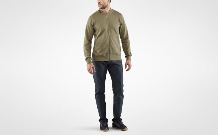 Cardigan Con Cremallera Greenland M - Green Green Fjällräven Fashion