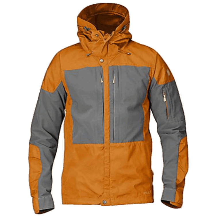 Fjällräven Fashion Keb Chaqueta M - Seashell Orange Seashell Naranja/gris