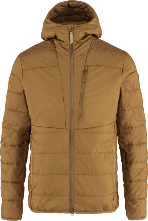 Sudadera Con Capucha Acolchada Keb M - Chestnut Chestnut Fjällräven Fashion