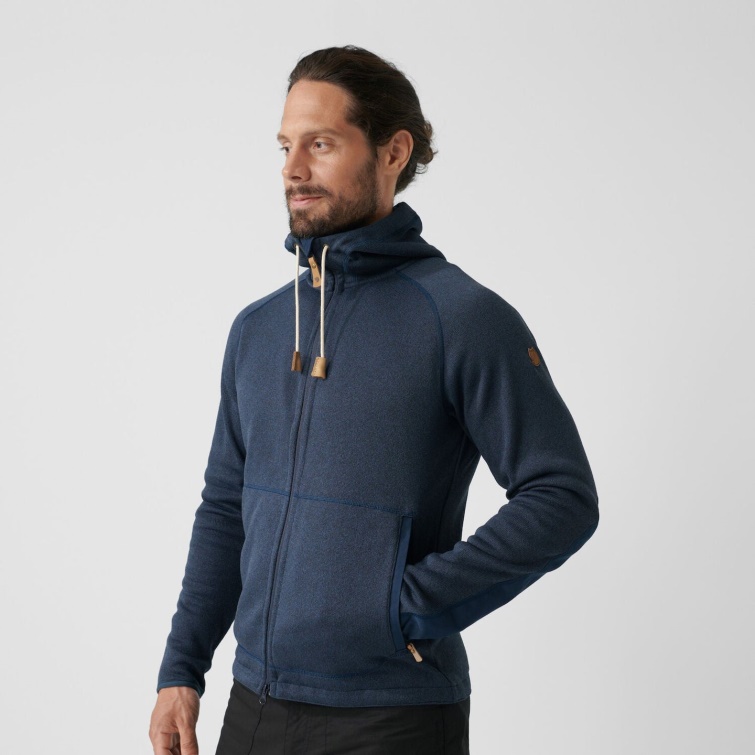 Deep Forest Fjällräven Fashion Övik Polar Con Capucha M - Deep Forest