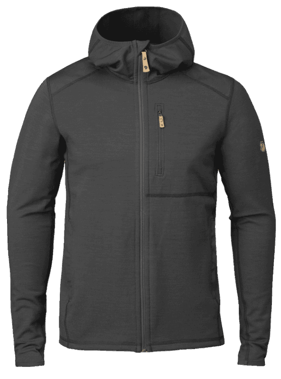 Sudadera Con Capucha Polar Gris Oscuro/negro Keb M - 2 Colores Fjällräven Fashion
