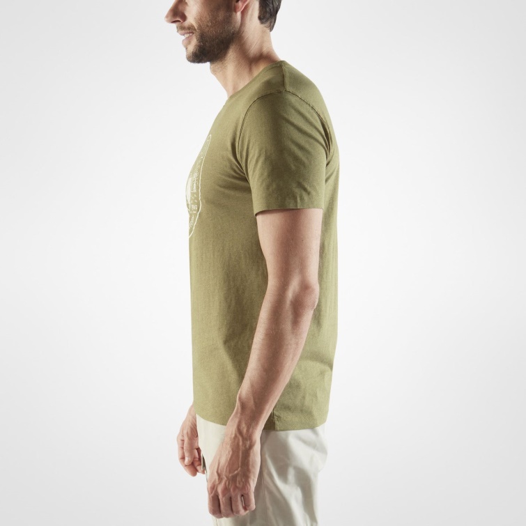 Camiseta Azul Marino Fjällräven Fashion Camp Site W