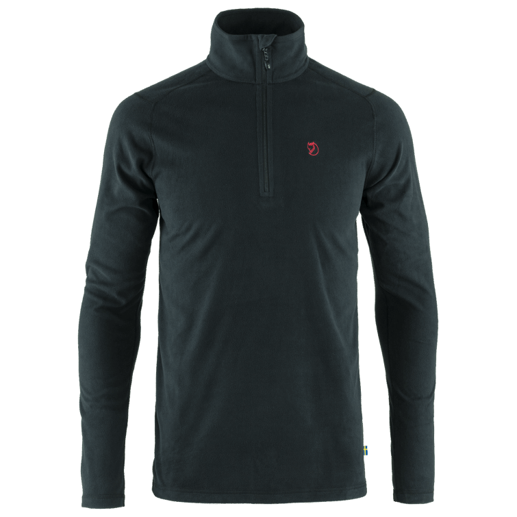 Pino Media Cremallera M Fjällräven Marca De Moda Negro