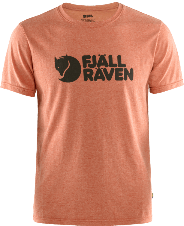 Camiseta Con Logo De Moda Fjällräven Rojo De Rowan M - Rojo Melange De Rowan