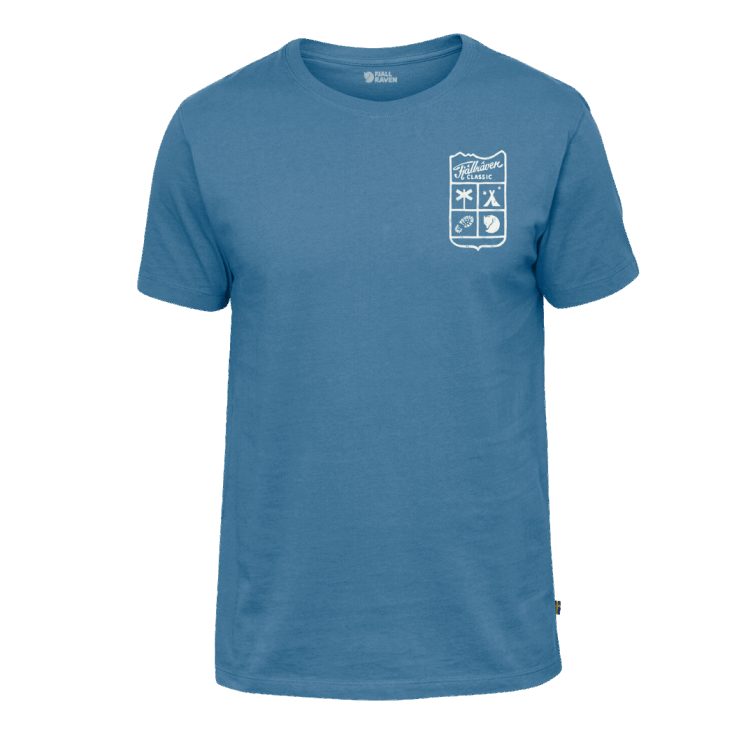 Azul Celeste Fjällräven Moda Clásica Camiseta M
