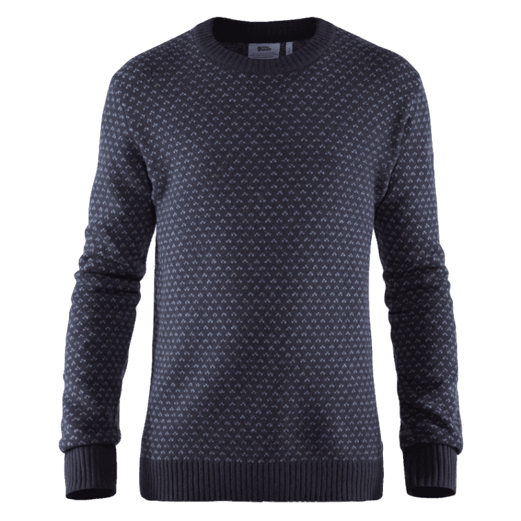 Suéter Nórdico Övik Azul Marino Oscuro M Fjällräven Moda