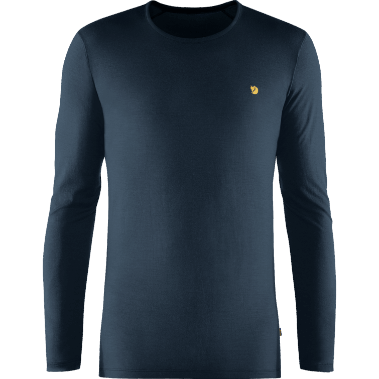 Bergtagen Thinwool Ls M Fjällräven Moda Montaña Azul