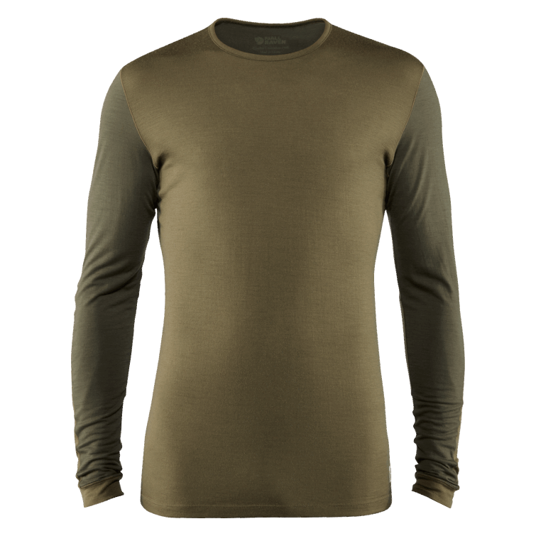 Camiseta De Lana Keb Ls M Fjällräven Moda Gris Claro-gris