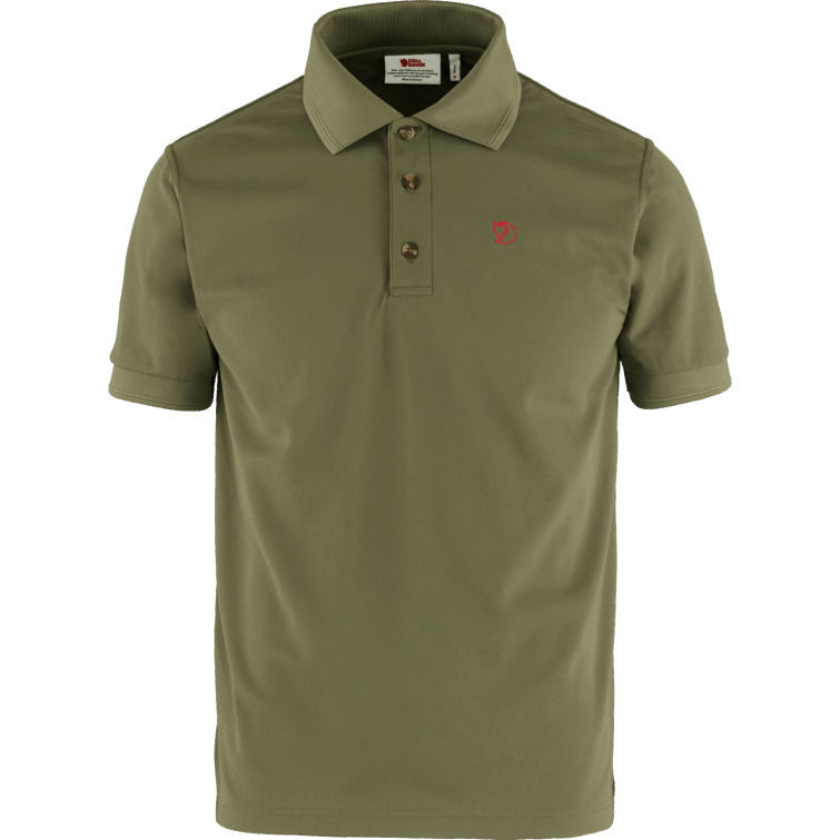 Oliva Claro Fjällräven Camisa De Piqué Crowley De Moda M - Oliva Claro