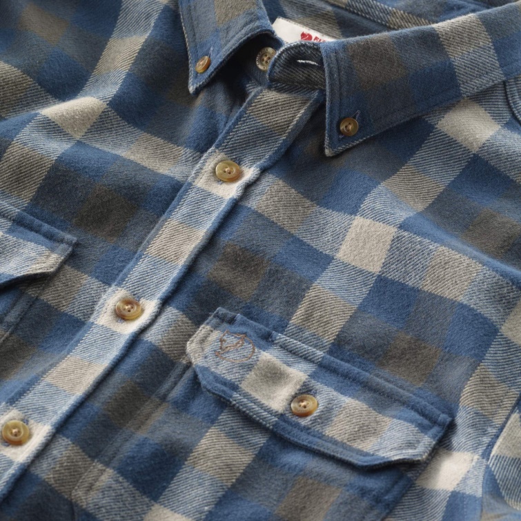 Fjällräven Fashion Forest Shirt M - Dark Granate-niebla Dark Granate/niebla