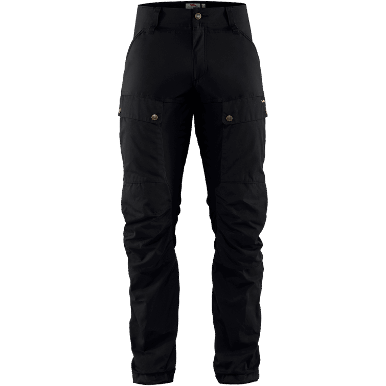 Negro Fjällräven Moda Keb Pantalones M Largo