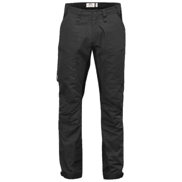 Pantalones De Trekking Abisko Lite Gris Oscuro M Regular Fjällräven Fashion