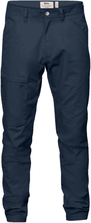 Fjällräven Fashion High Coast Pantalones Versátiles M Azul Marino