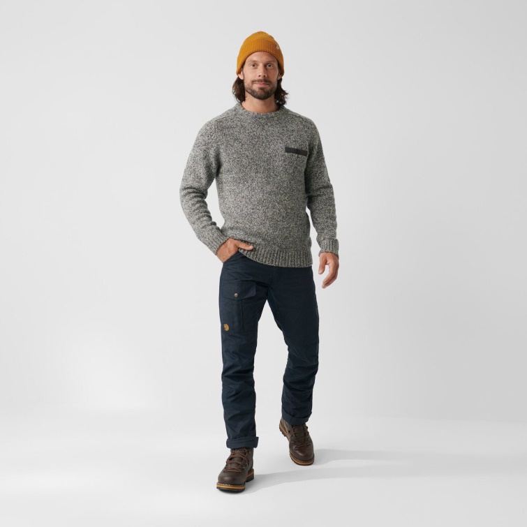 Pantalones Nils M Long - Mountain Grey Mountain Grey Fjällräven Moda