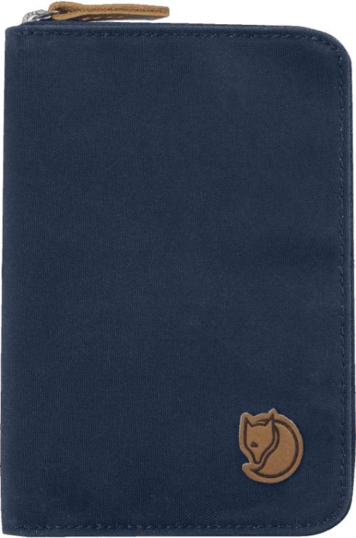 Cartera De Pasaporte Azul Marino Marca De Moda Fjällräven