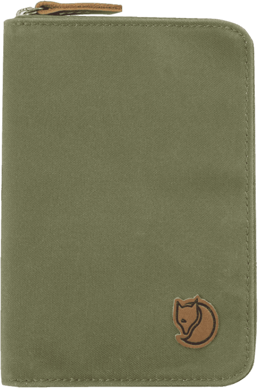 Cartera De Pasaporte Verde De Moda Fjällräven