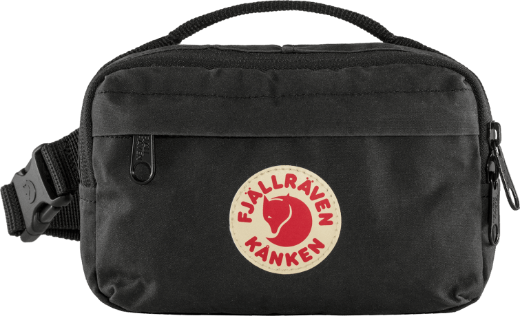 Moda Kånken Hip Pack Negro Fjällräven Moda