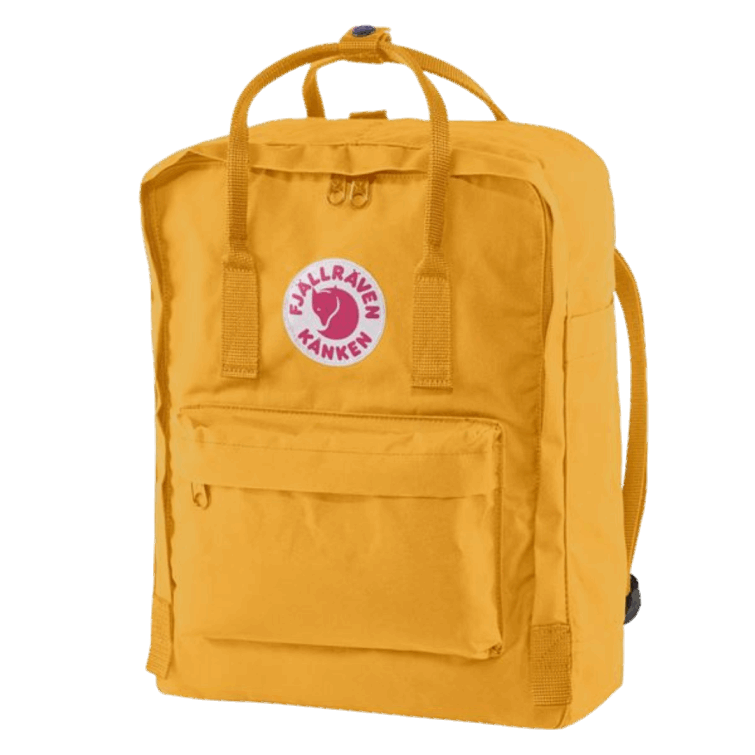 Amarillo Cálido Fjällräven Moda Kånken