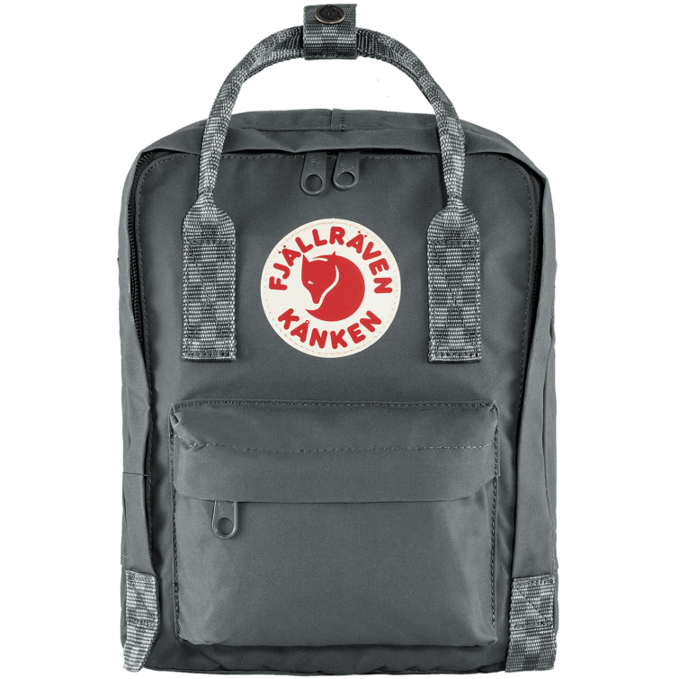 Patrón De Ajedrez Súper Gris Fjällräven Moda Kånken Mini