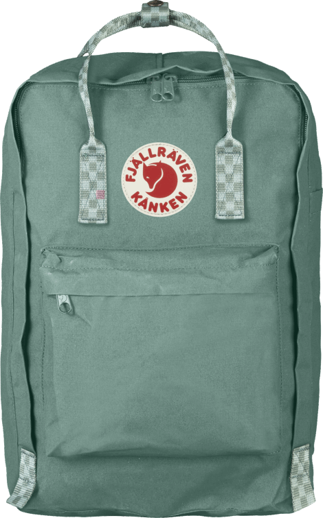 Fjällräven Moda Verde Escarcha/patrón De Ajedrez Kånken Laptop 17